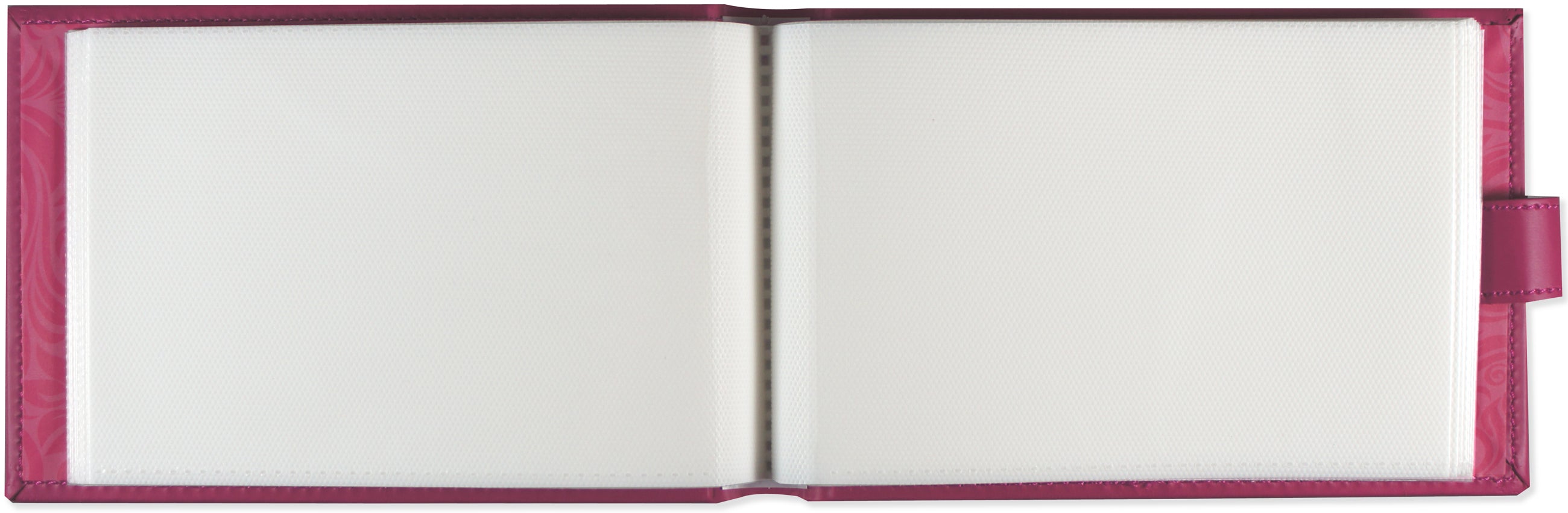 Photo Album Embossed Raspberry by Homeportonline