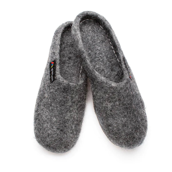 Shara Slippers - Grey Size 43 by Homeportonline