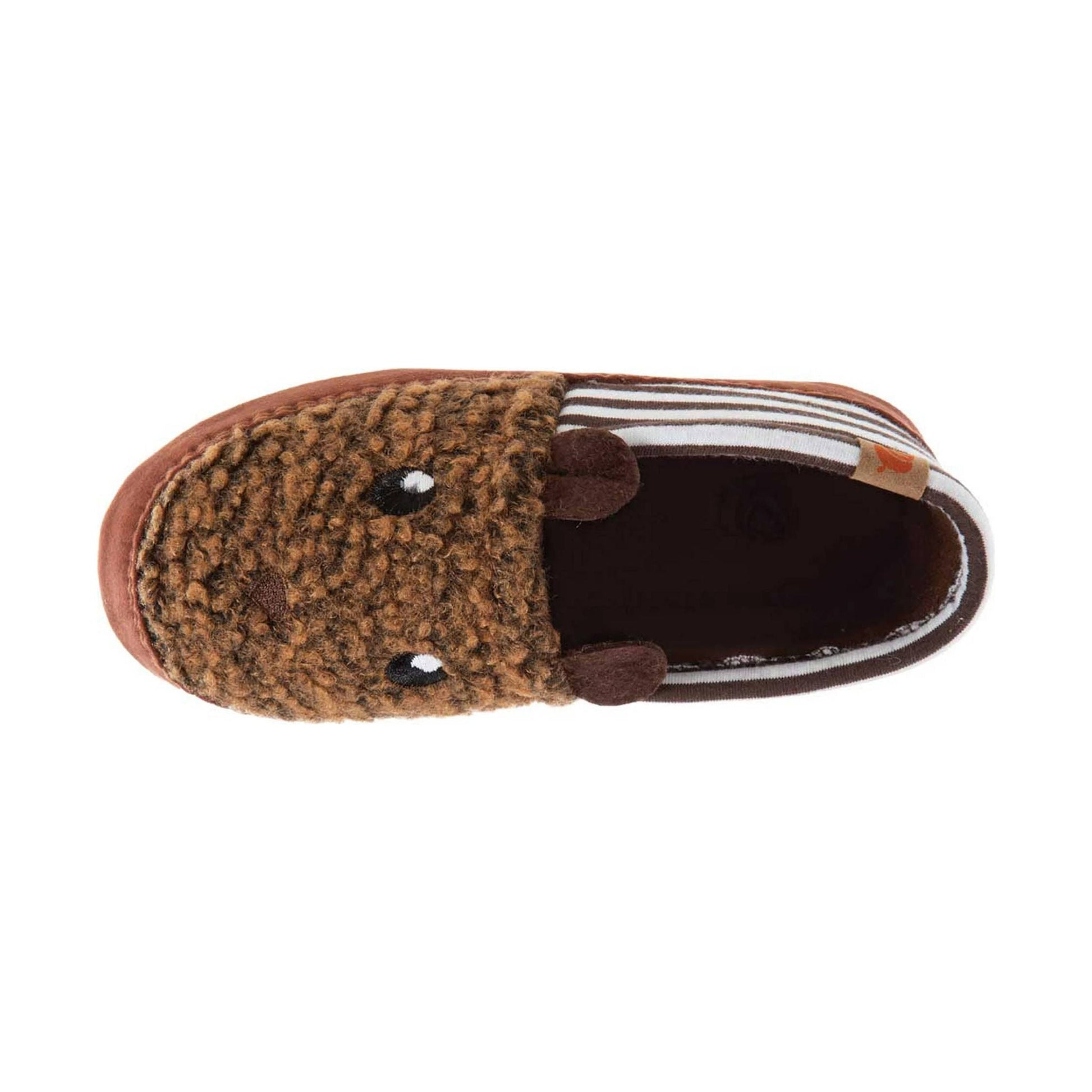 Acorn Kids' Critter Novelty Moc Slippers - Buckskin by Lenny's Shoe & Apparel