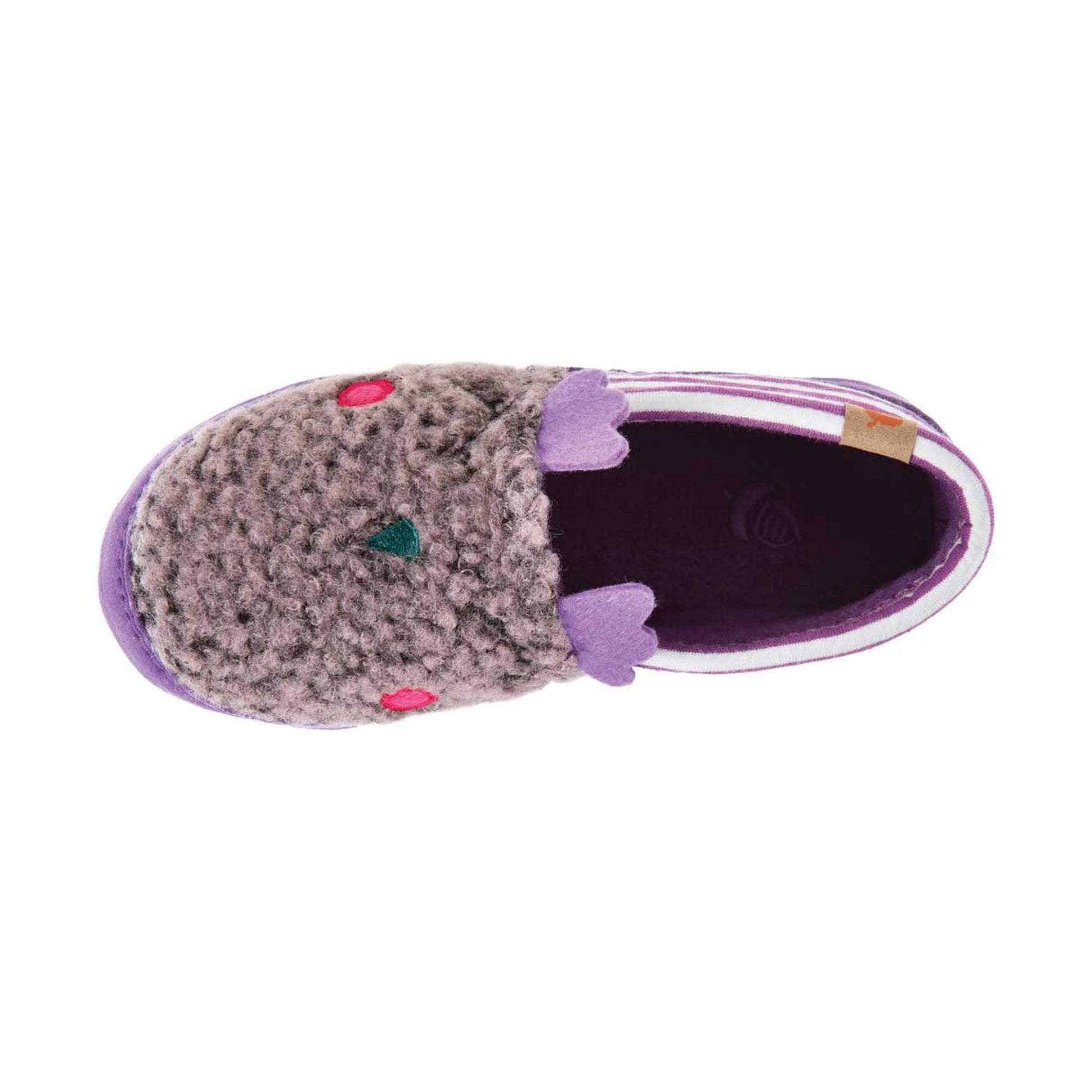 Acorn Kids' Critter Novelty Moc Slippers - Iris by Lenny's Shoe & Apparel