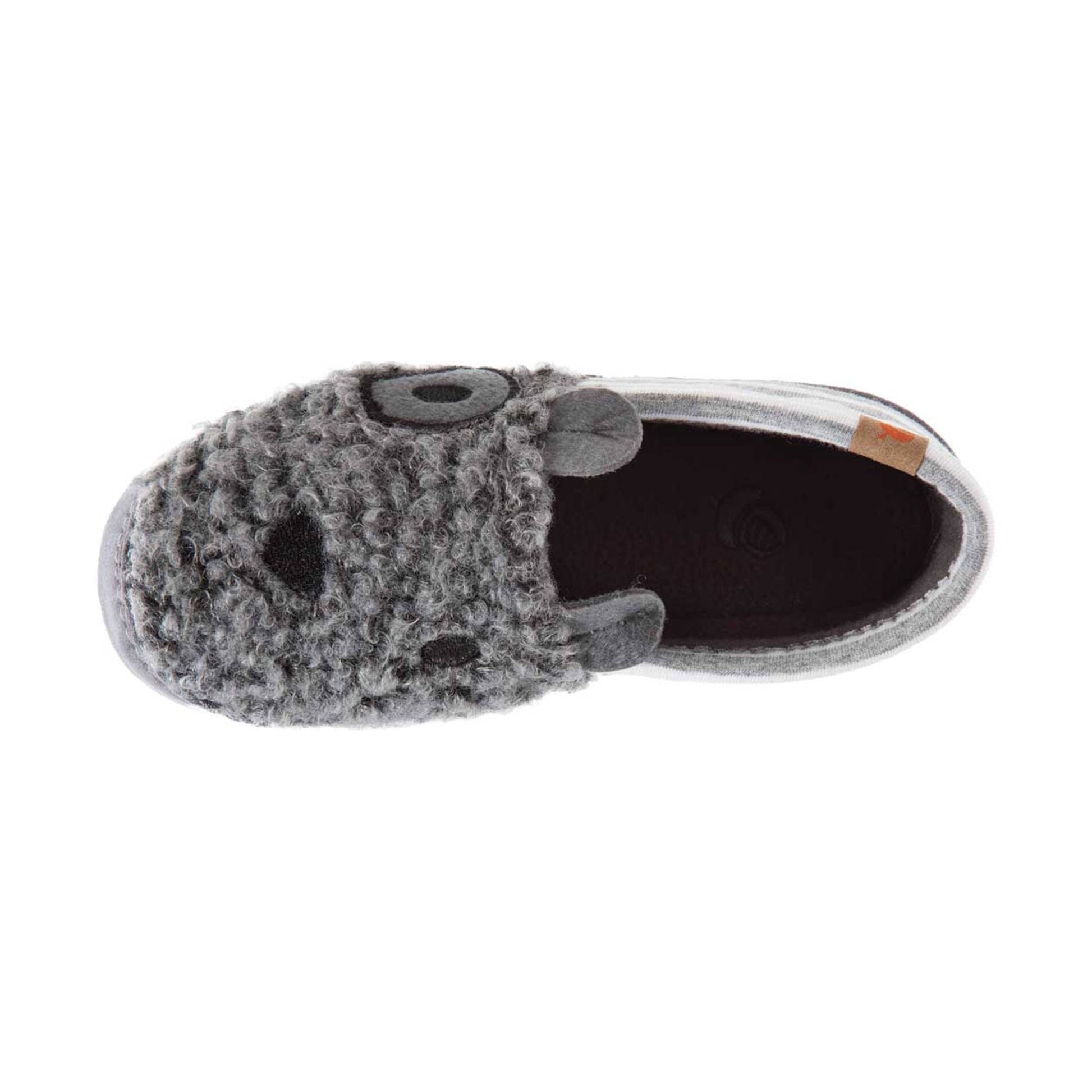Acorn Kids' Critter Novelty Moc Slippers - Stormy Grey by Lenny's Shoe & Apparel