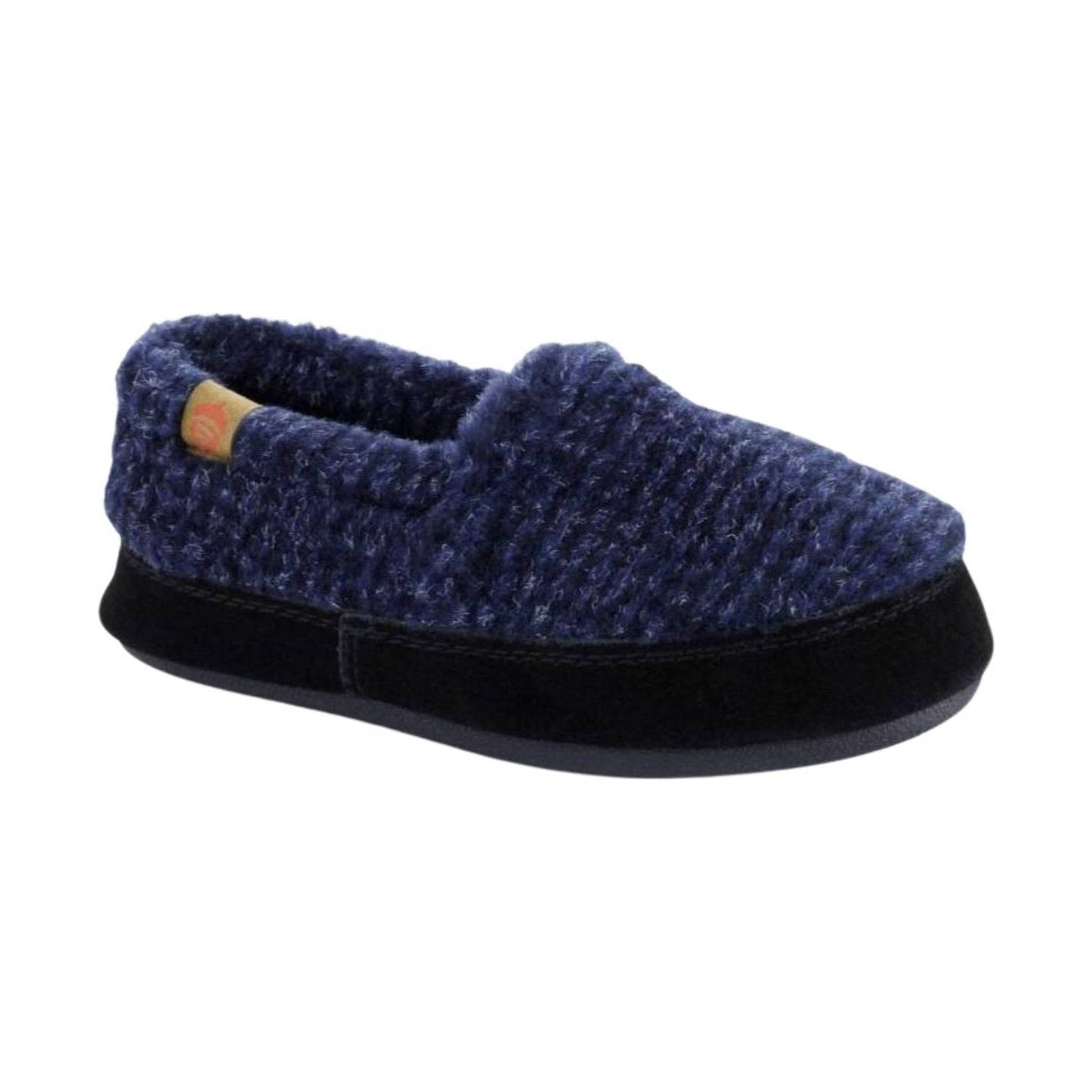 Acorn Kids' Moc Slippers - Blue Check by Lenny's Shoe & Apparel