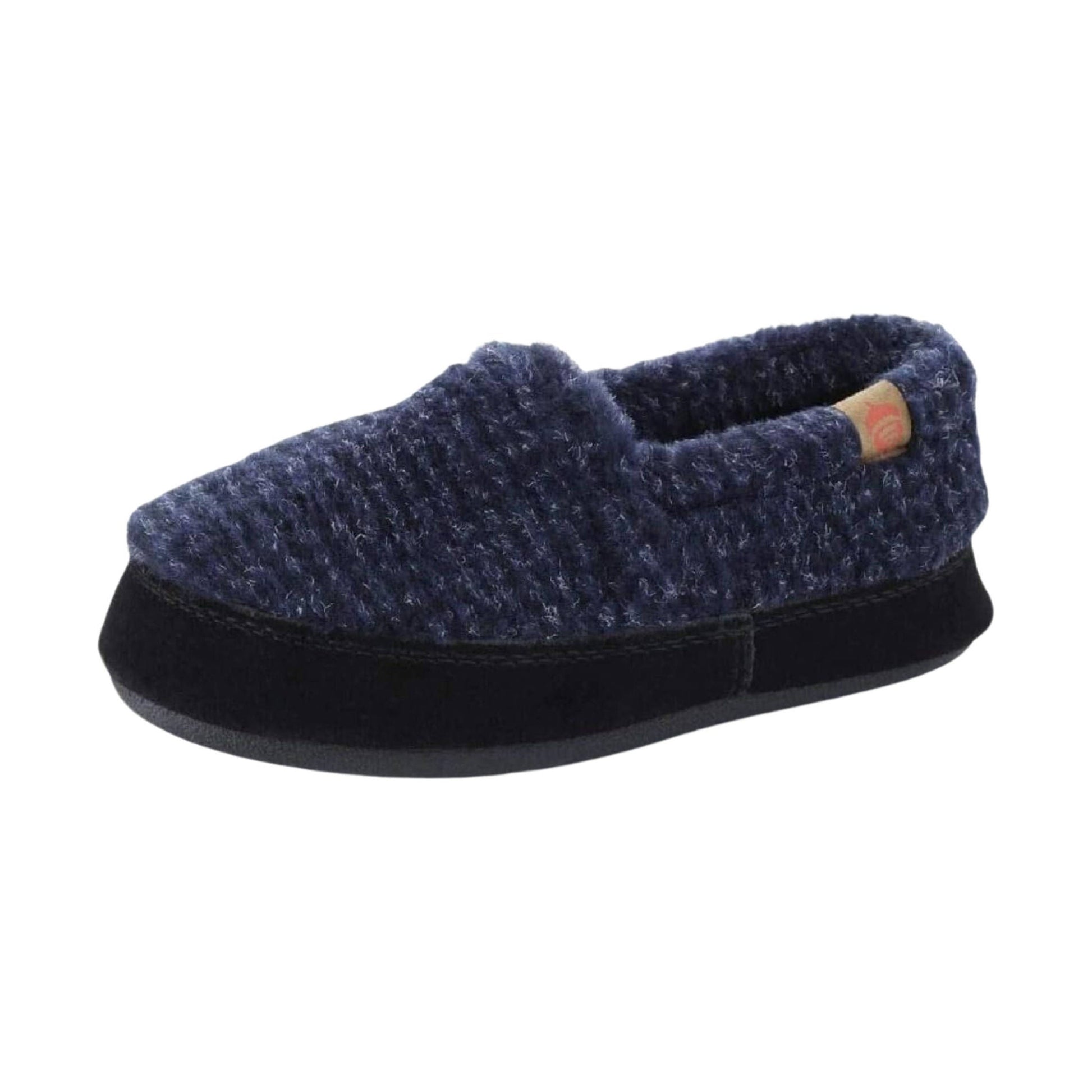 Acorn Kids' Moc Slippers - Blue Check by Lenny's Shoe & Apparel