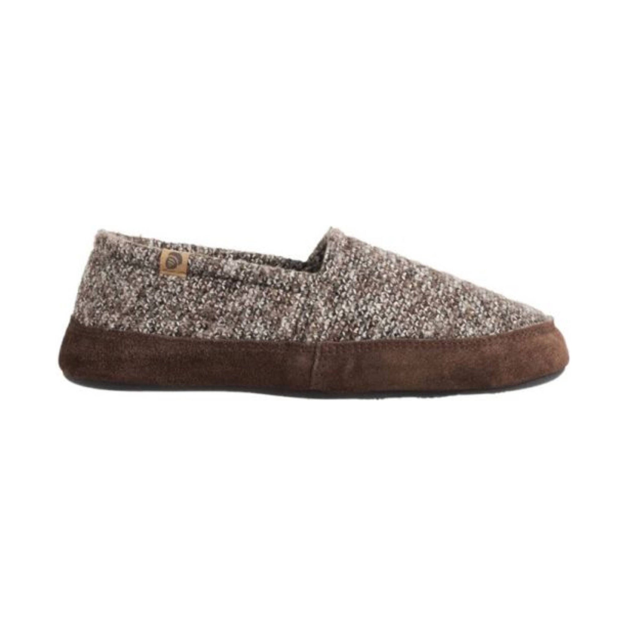 Acorn Men's Moc Slippers - Brown Tweed by Lenny's Shoe & Apparel