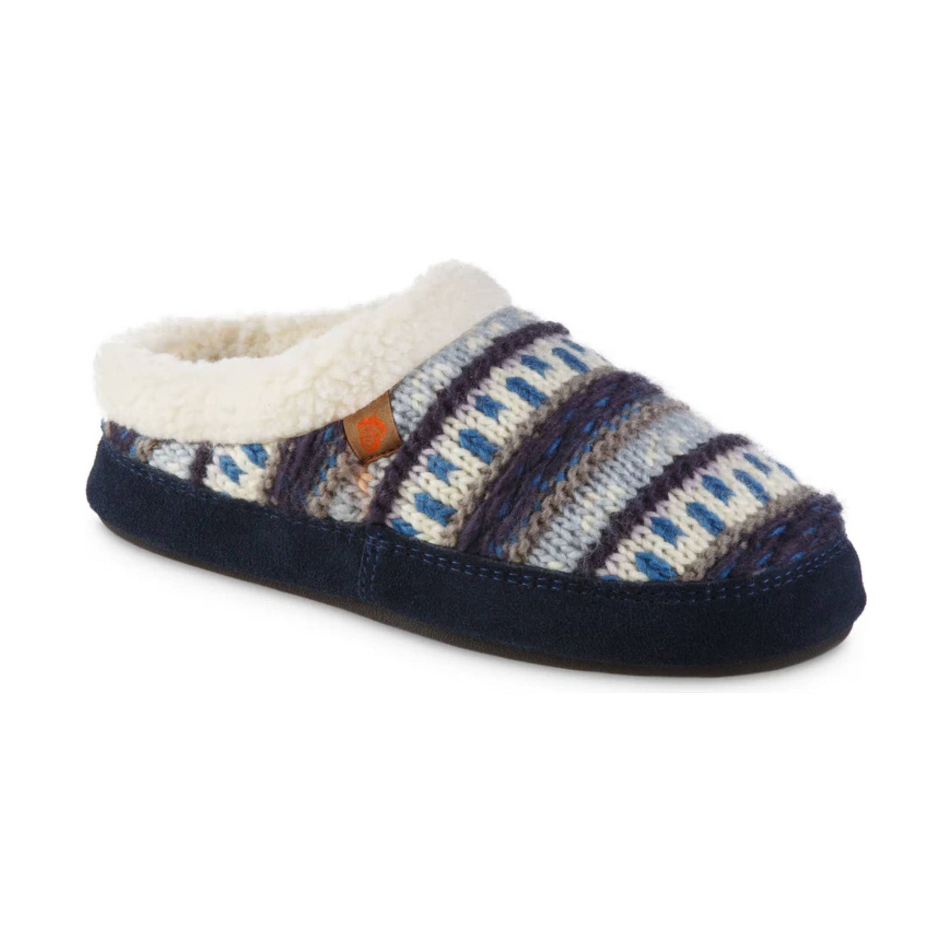 Acorn Women's Hoodback Slipper - Navy/Blue by Lenny's Shoe & Apparel