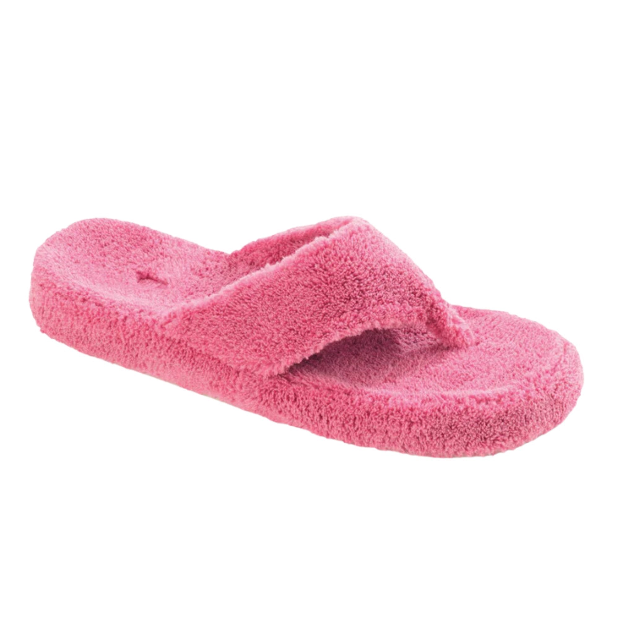 Acorn Women's Spa Thong Slipper - Azalea by Lenny's Shoe & Apparel