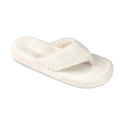 Acorn Women's Spa Thong Slipper - Natural by Lenny's Shoe & Apparel