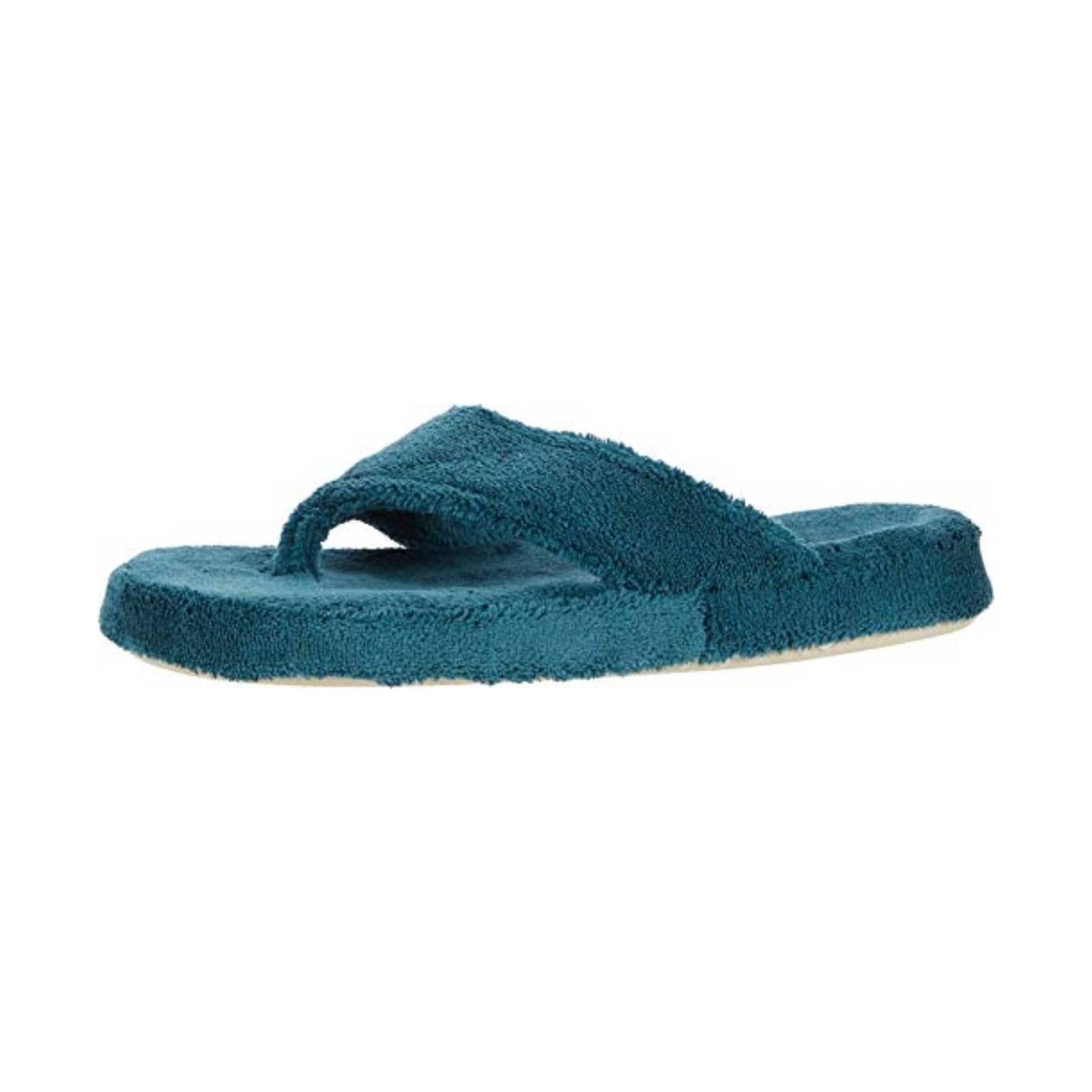 Acorn Women's Spa Thong Slipper - Peacock by Lenny's Shoe & Apparel