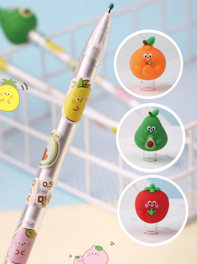 Gel Pen Fruit Buddy (Sold Individually) by Homeportonline