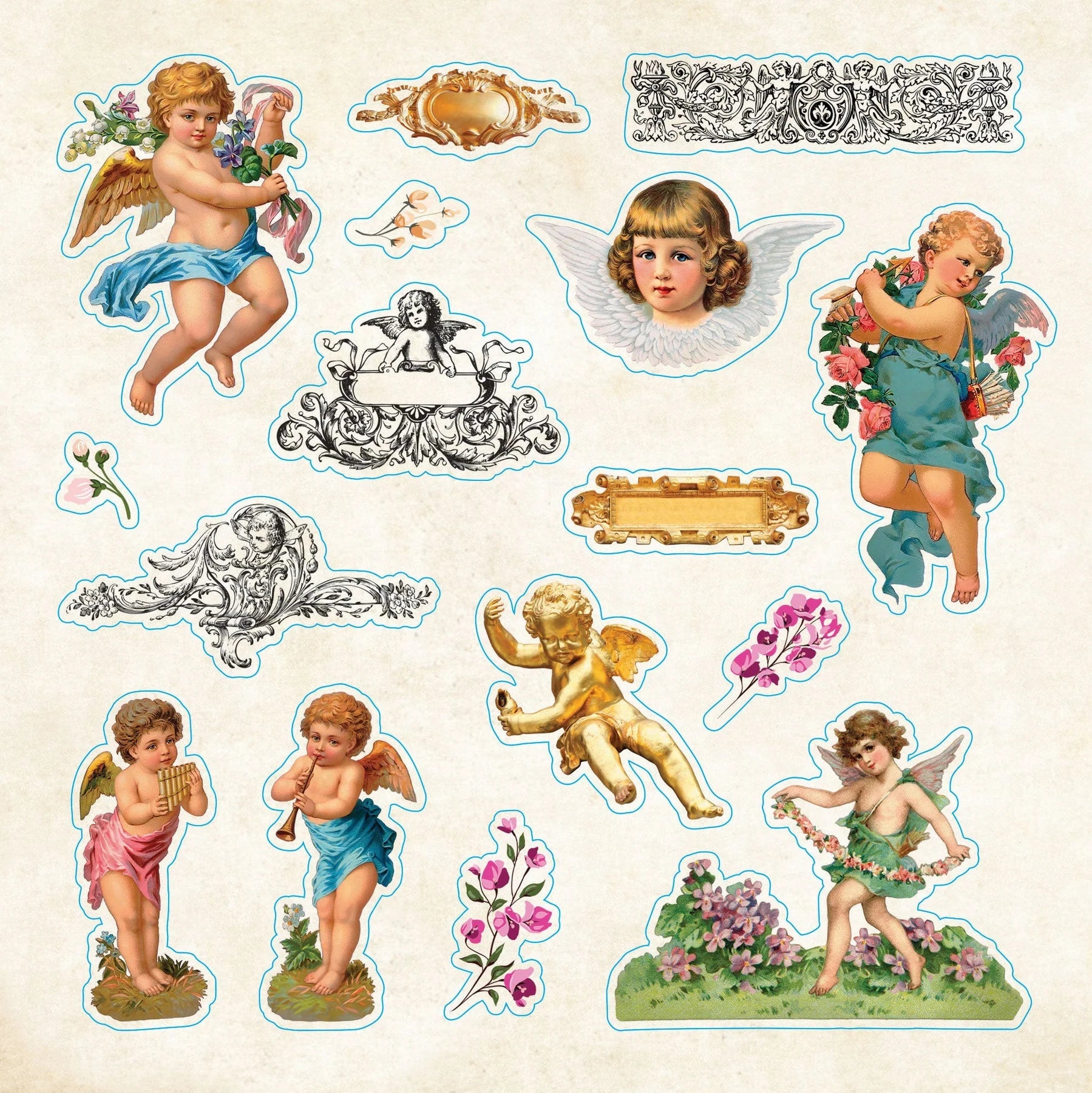 Sticker Book Bibliophilia Ephemera by Homeportonline