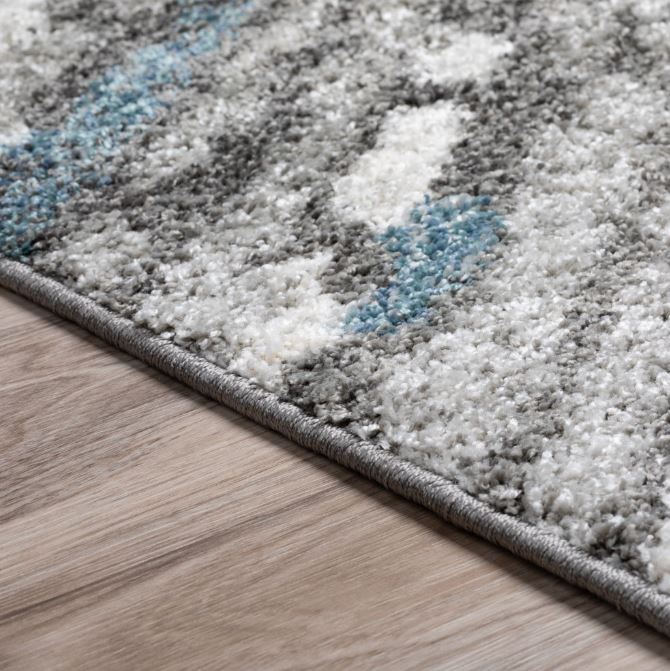 Rocco Rug Chevron Motif Multi 5'1" X 7'5" by Homeportonline