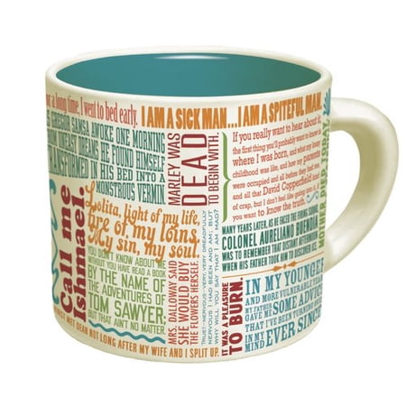 Unemployed Philosophers Guild Literary First Lines Literature Mug