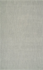 Monaco Popcorn Wool Rug Silver 5' X 7'6" by Homeportonline