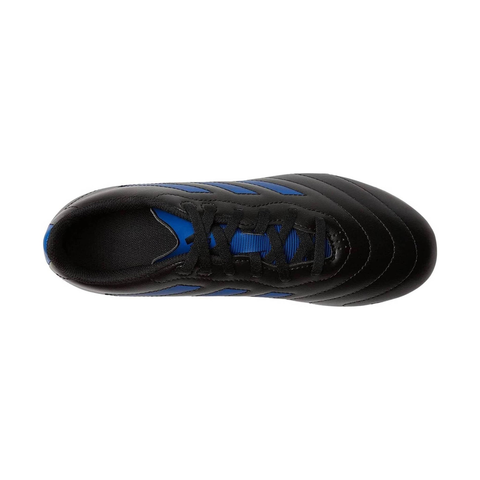 Adidas Kids' Goletto VIII FG Soccer Cleats - Black/Blue by Lenny's Shoe & Apparel