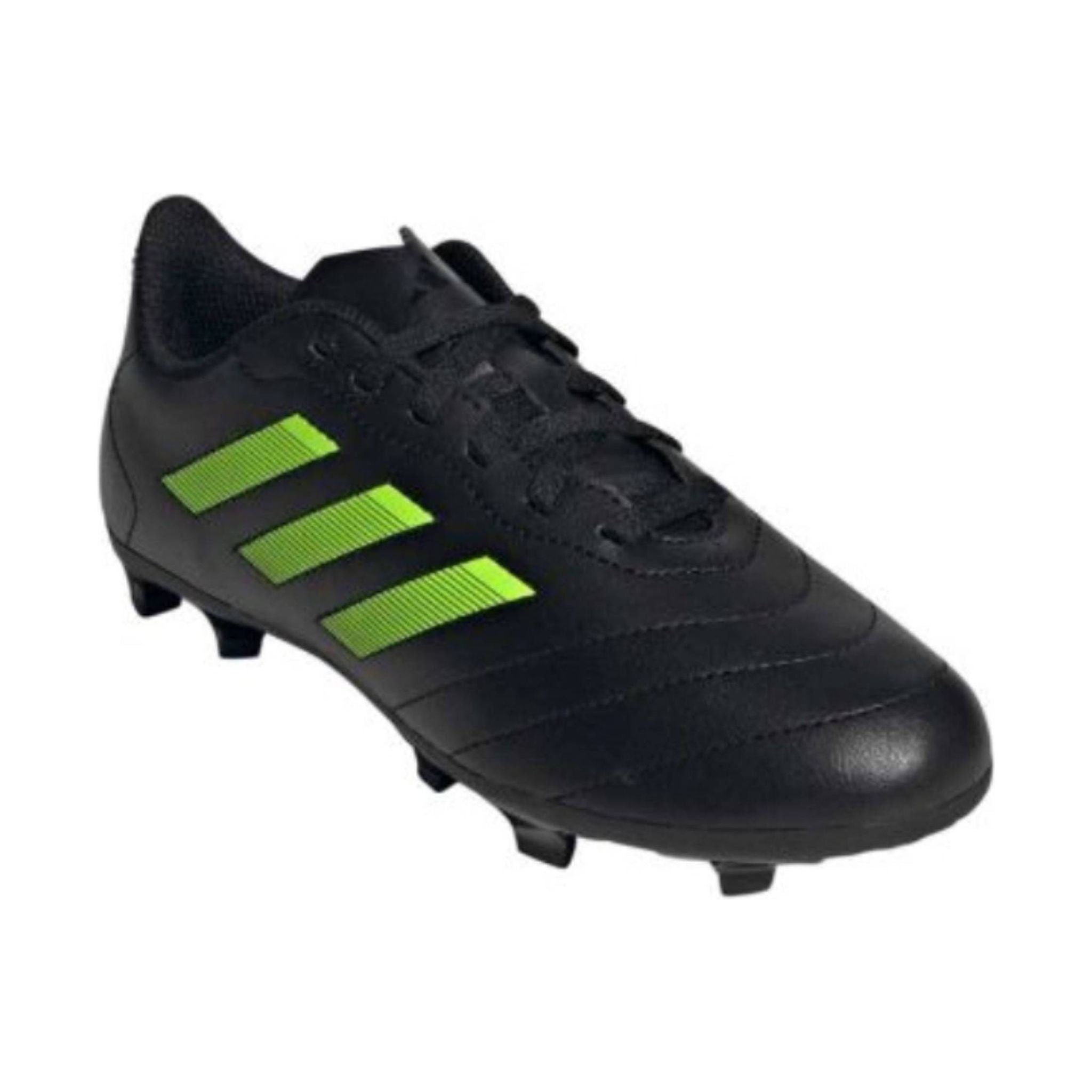 Adidas Kids' Goletto VIII FG Soccer Cleats - Black/Green by Lenny's Shoe & Apparel
