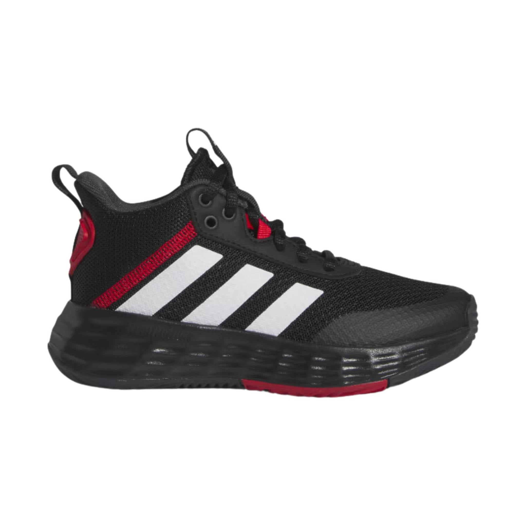 Adidas Kids' Own The Game Basketball Shoes - Black/White/Red by Lenny's Shoe & Apparel
