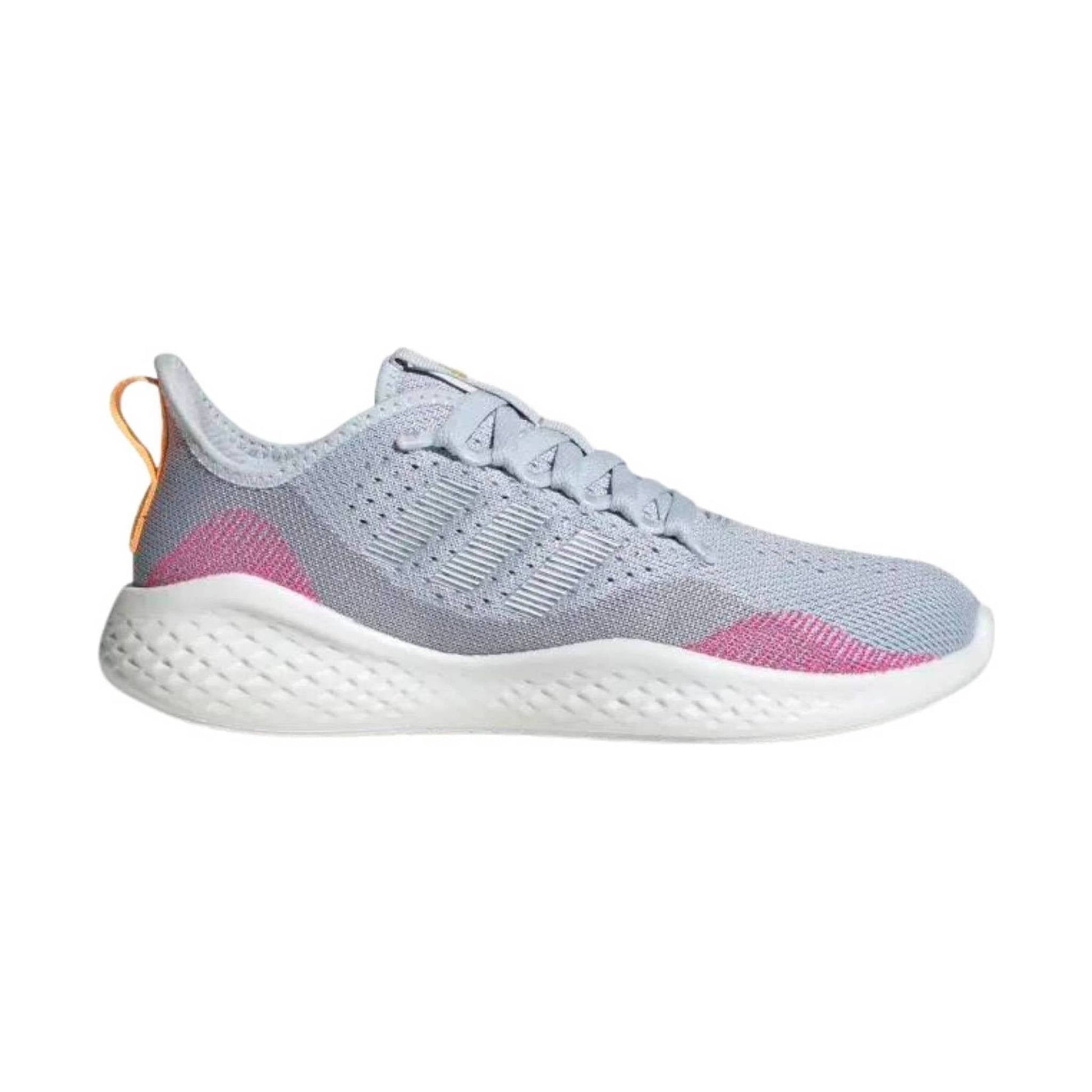 Adidas Women's Fluidflow 2.0 - Halo Silver/Cloud White/Halo Blue by Lenny's Shoe & Apparel