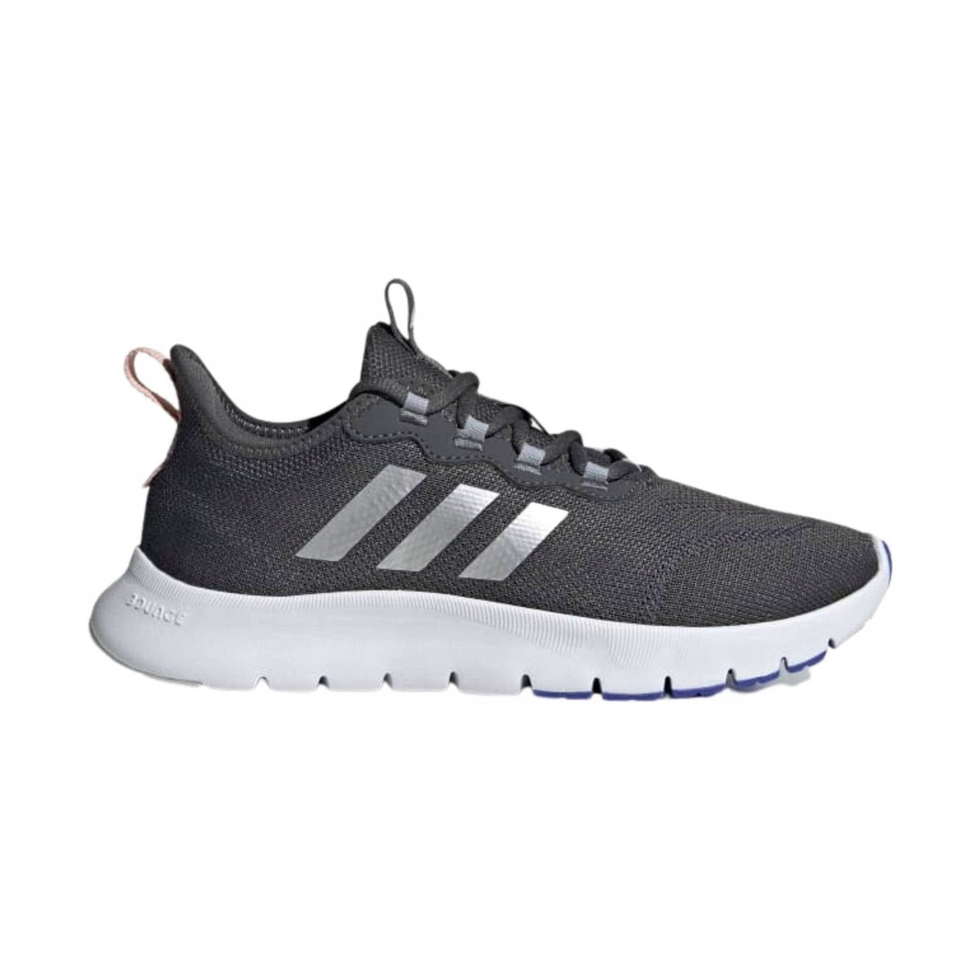 Adidas Women's Nario Move - Grey Six / Matte Silver / Vapour Pink by Lenny's Shoe & Apparel