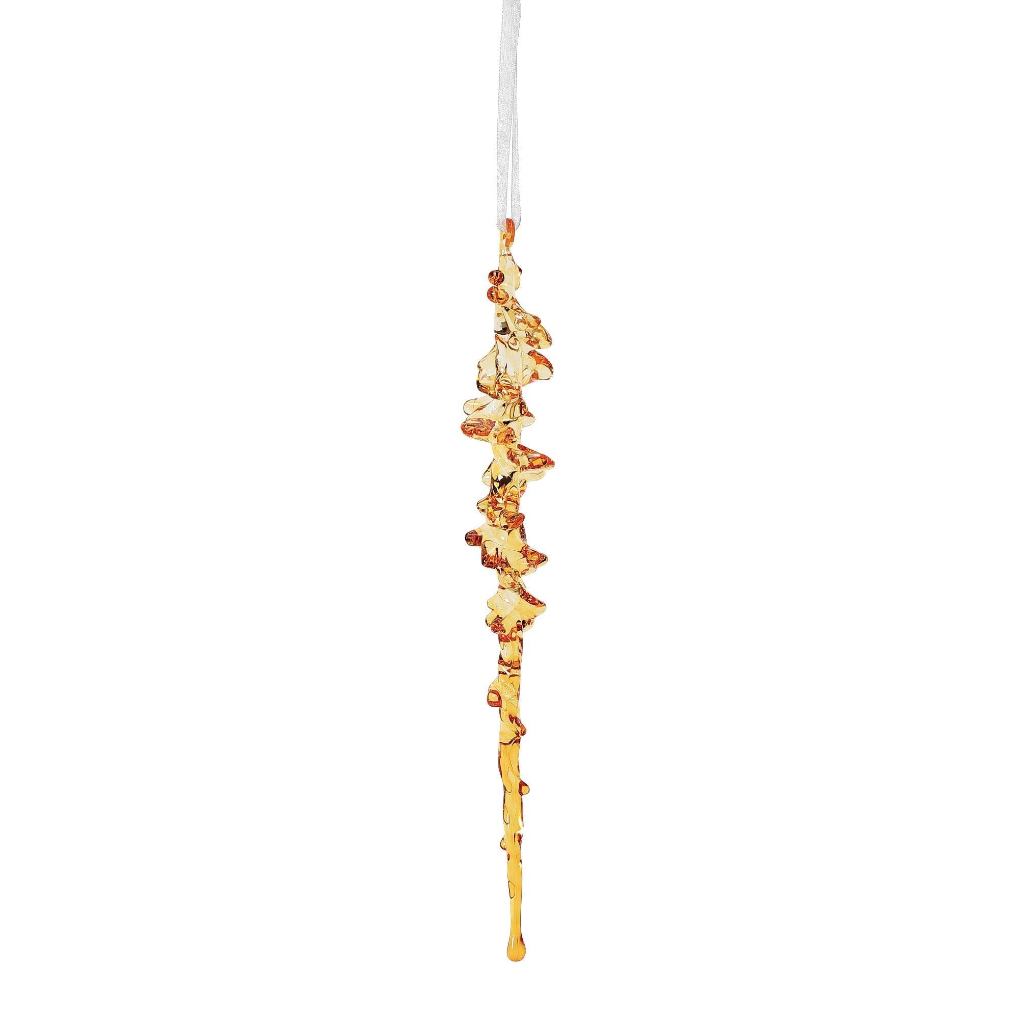Acrylic Faceted Icicle -
