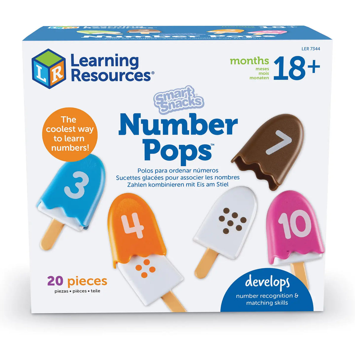 Smart Snacks Number Pops