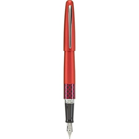 Pilot Metropolitan Retro Pop Red Fountain Pen - Medium