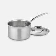 Cookware - Multi-Clad Pro Stainless Saucepan 3.0qt w/Cover by Homeportonline