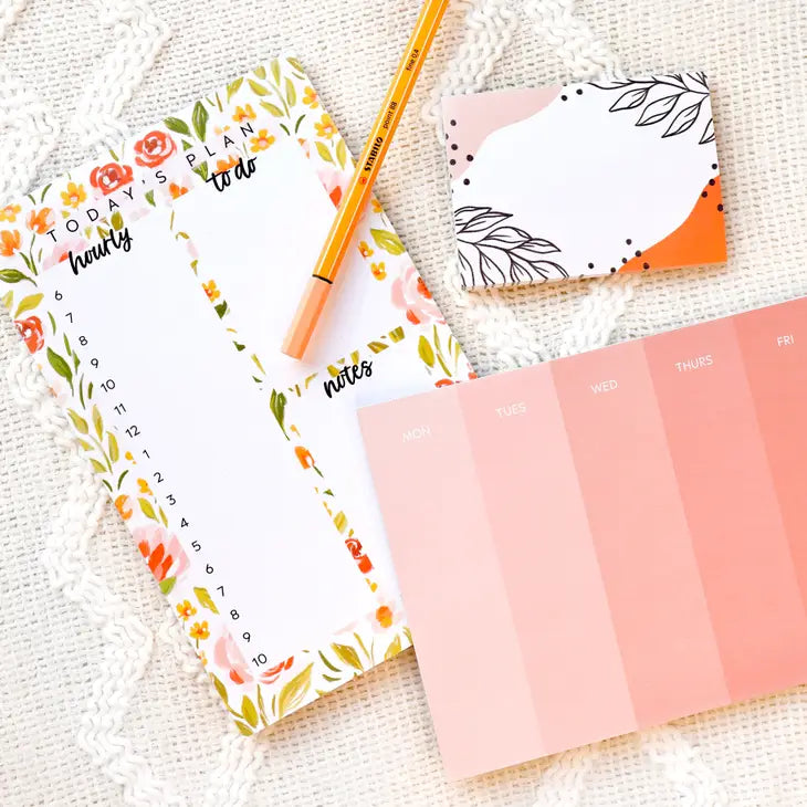 Paint Chip Weekly Planner Notepad by Wild Lark
