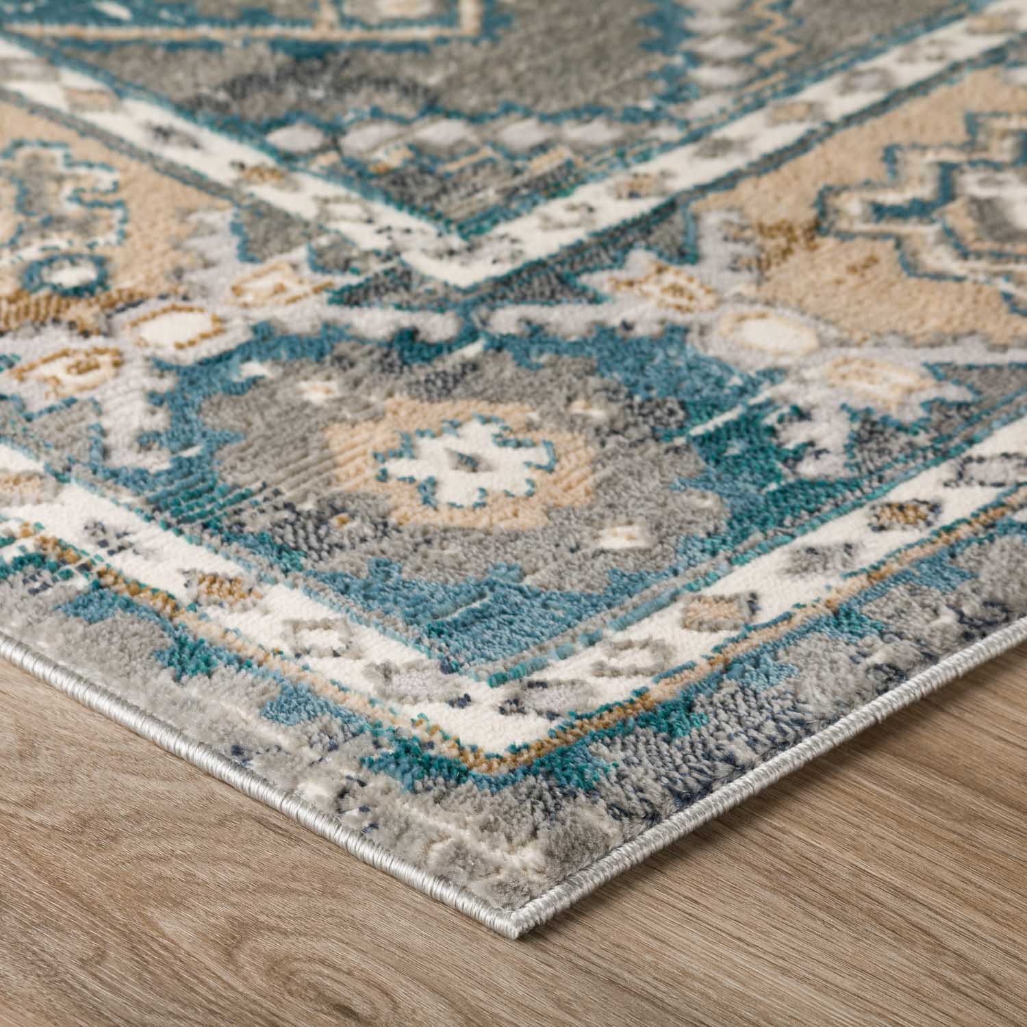 Karma Rug Charcoal 20"X30" by Homeportonline