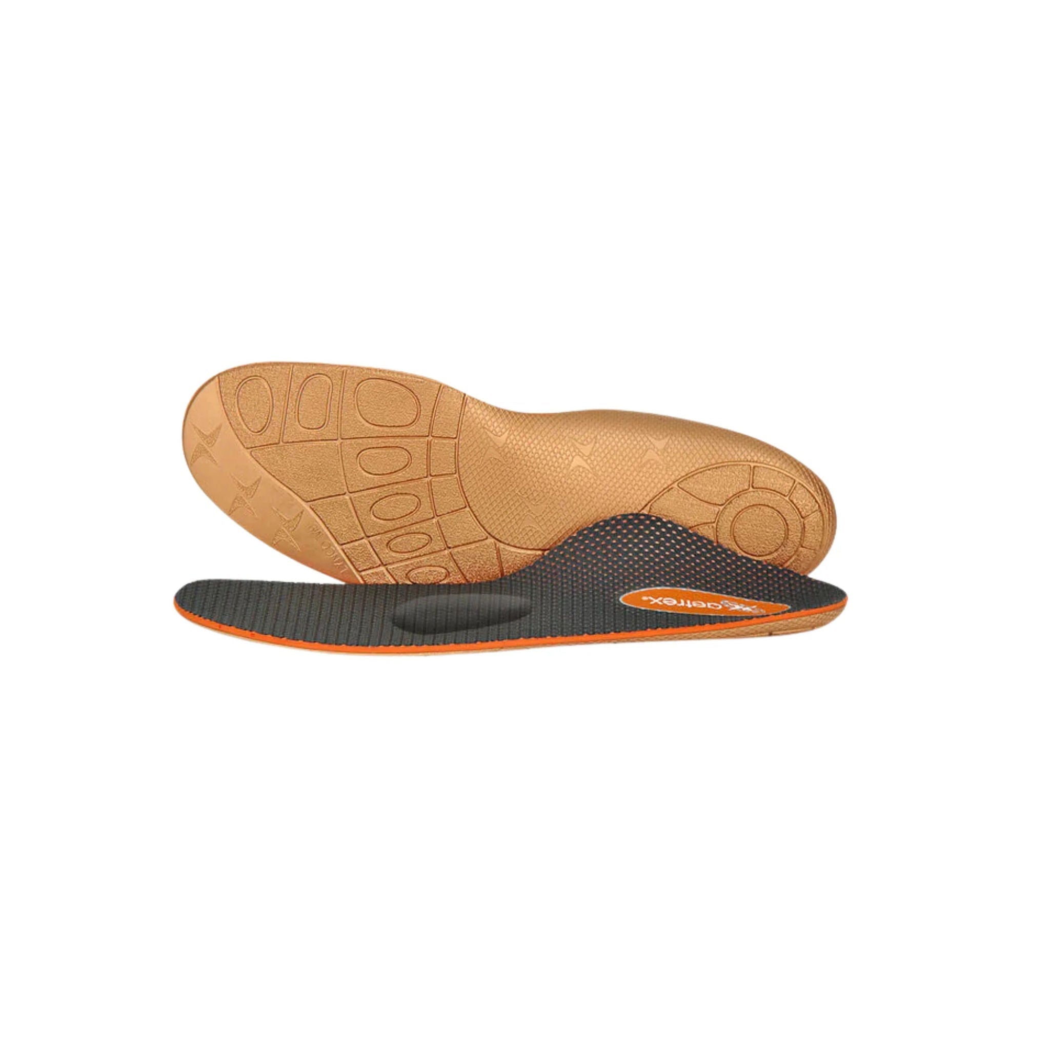 Aetrex Men's Train Medium to High Arch With Metatarsal Support Orthotics - Orange by Lenny's Shoe & Apparel
