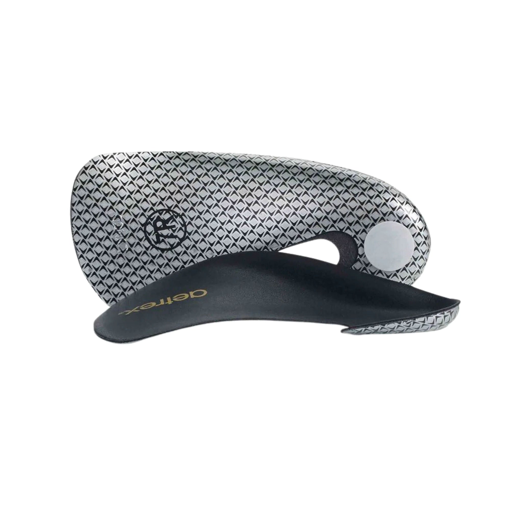 Aetrex Women's Fashion Orthotics - Grey/Black by Lenny's Shoe & Apparel