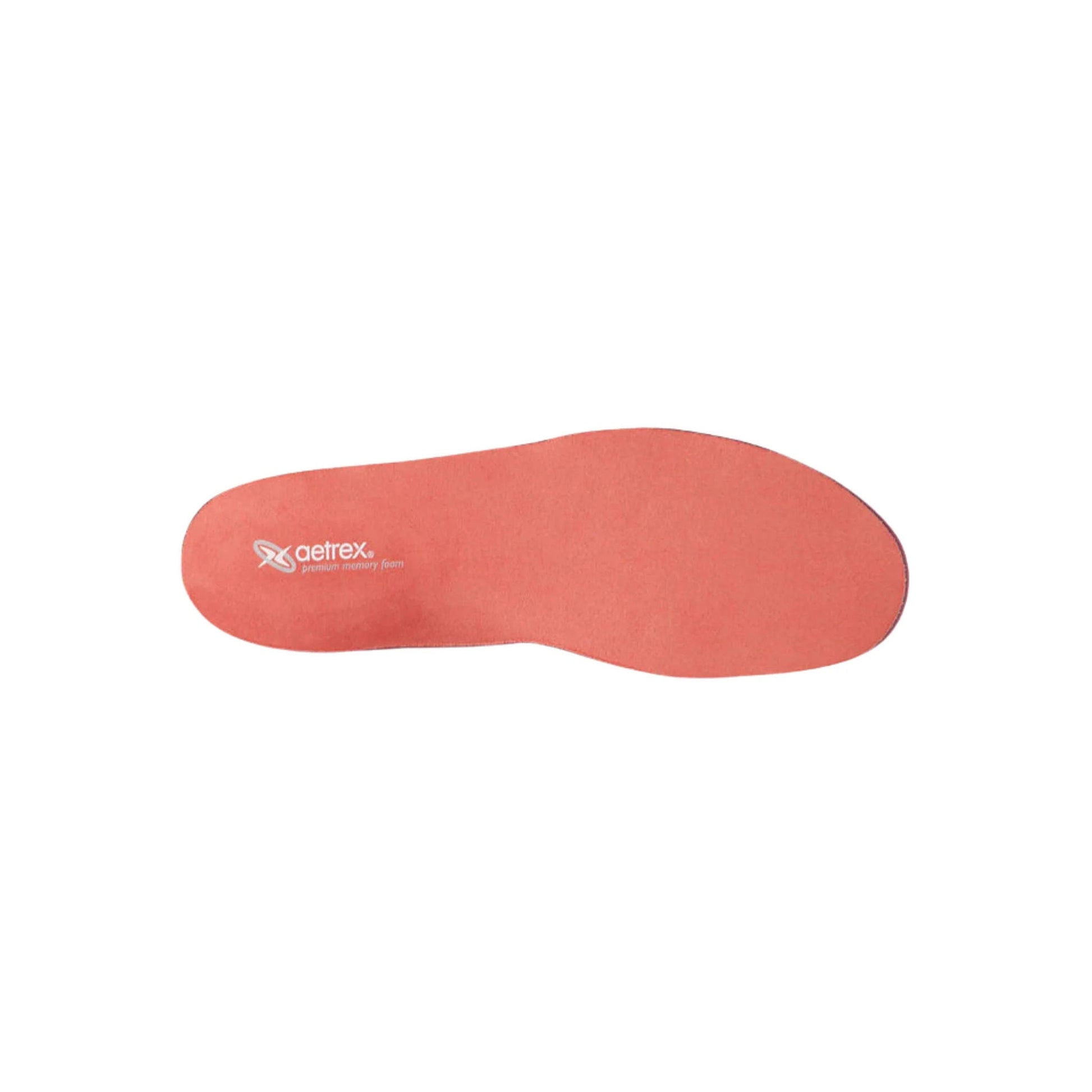 Aetrex Women's Premium Memory Foam Medium to High Arch Orthotics - Peach by Lenny's Shoe & Apparel