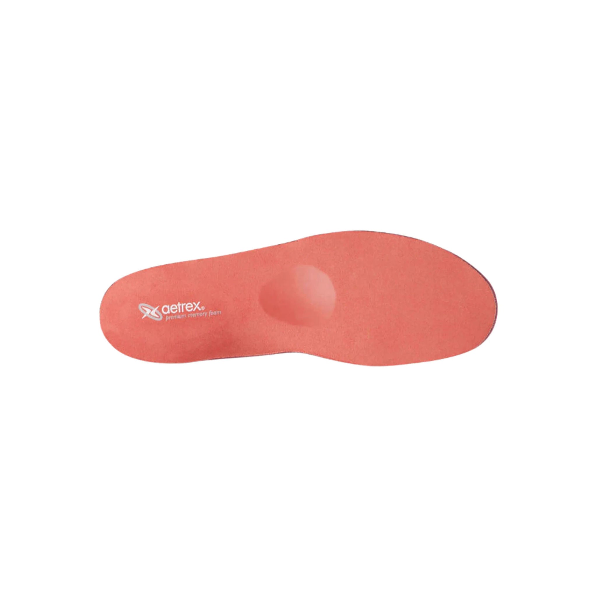 Aetrex Women's Premium Memory Foam Medium to High Arch With Metatarsal Support Orthotics - Peach by Lenny's Shoe & Apparel