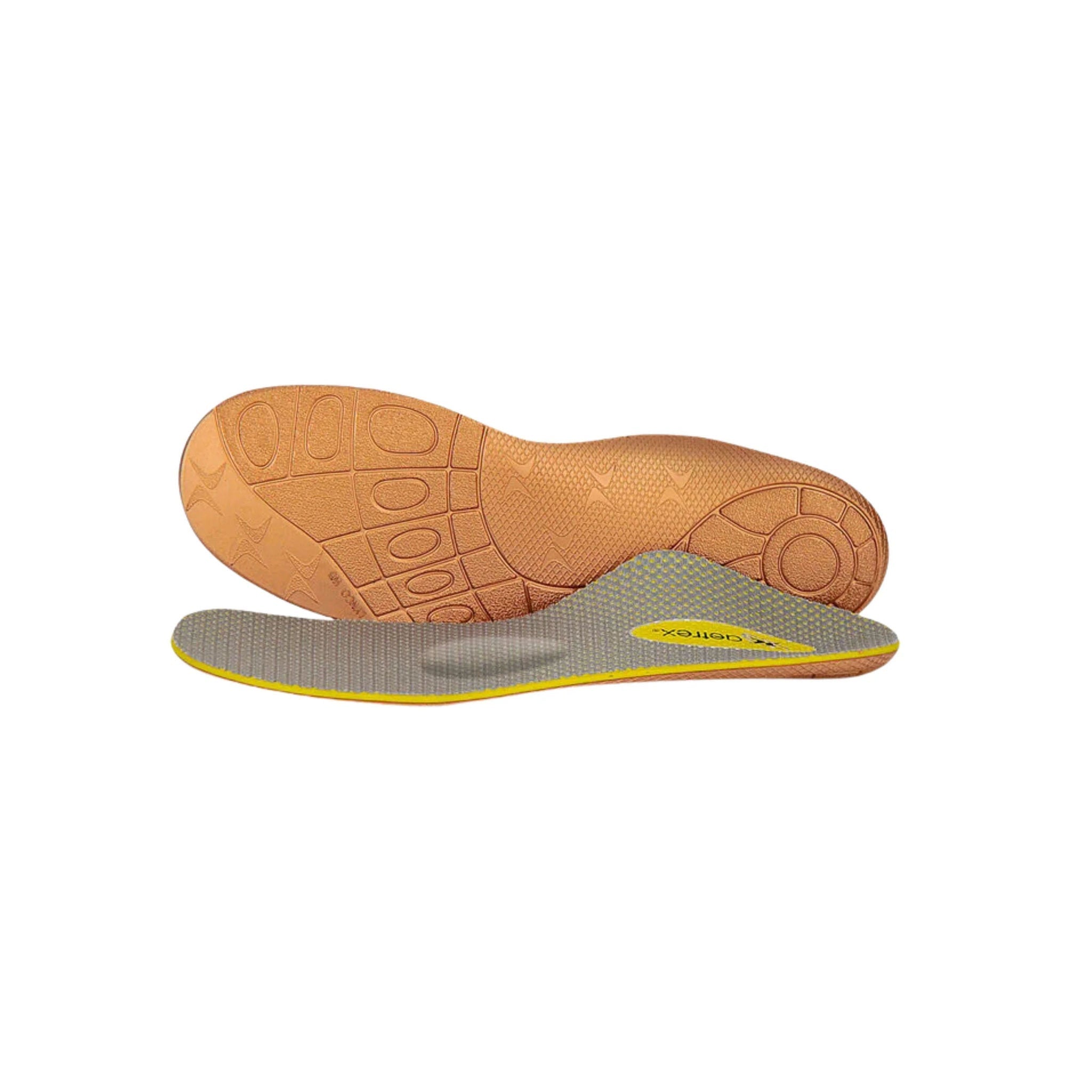 Aetrex Women's Train Medium to High Arch With Metatarsal Support Orthotics - Yellow by Lenny's Shoe & Apparel