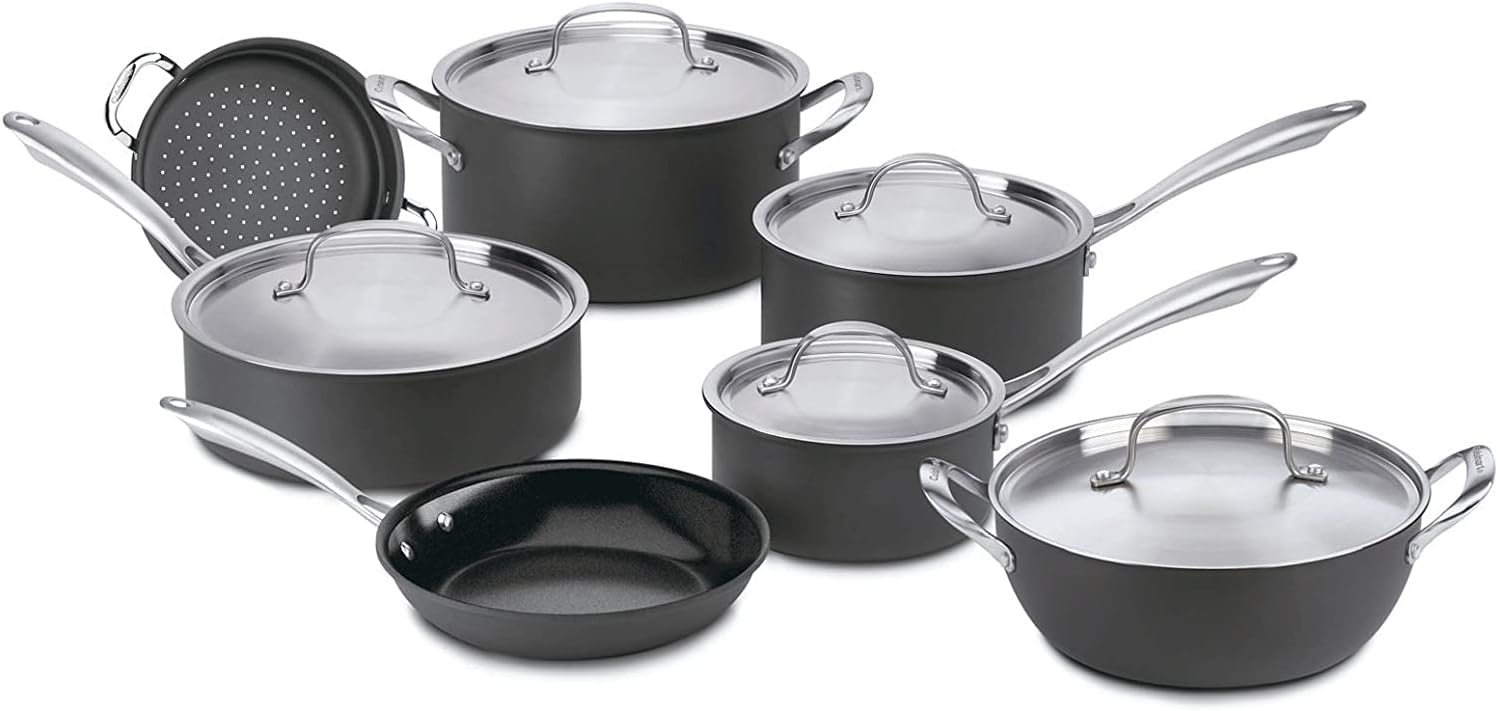Cookware - Green Gourmet Nonstick 12 Piece Set by Homeportonline