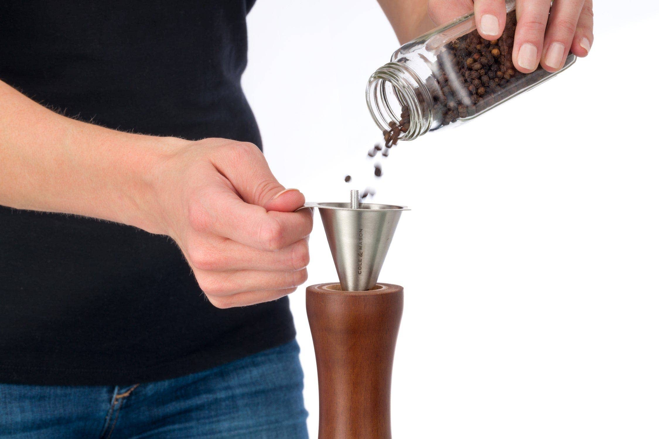 Cole & Mason Forest Capstan Precision+ Pepper Mill 6.5" by Kiss the Cook