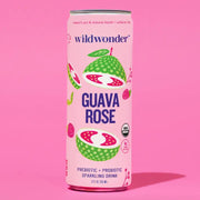 Sale!Guava Rose Sparkling Prebiotic + Probiotic Drink
