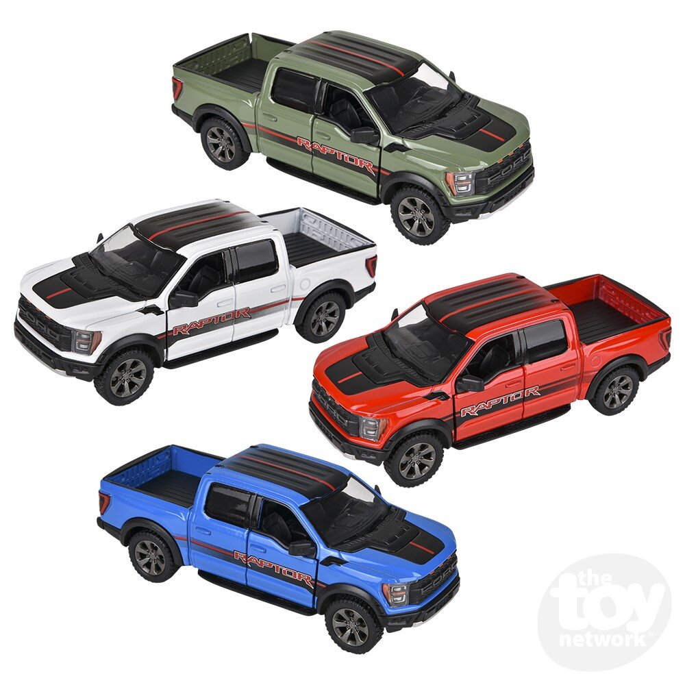 Diecast Pullback 2022 Ford F150 Raptor Livery 5" (Sold Individually) by Homeportonline