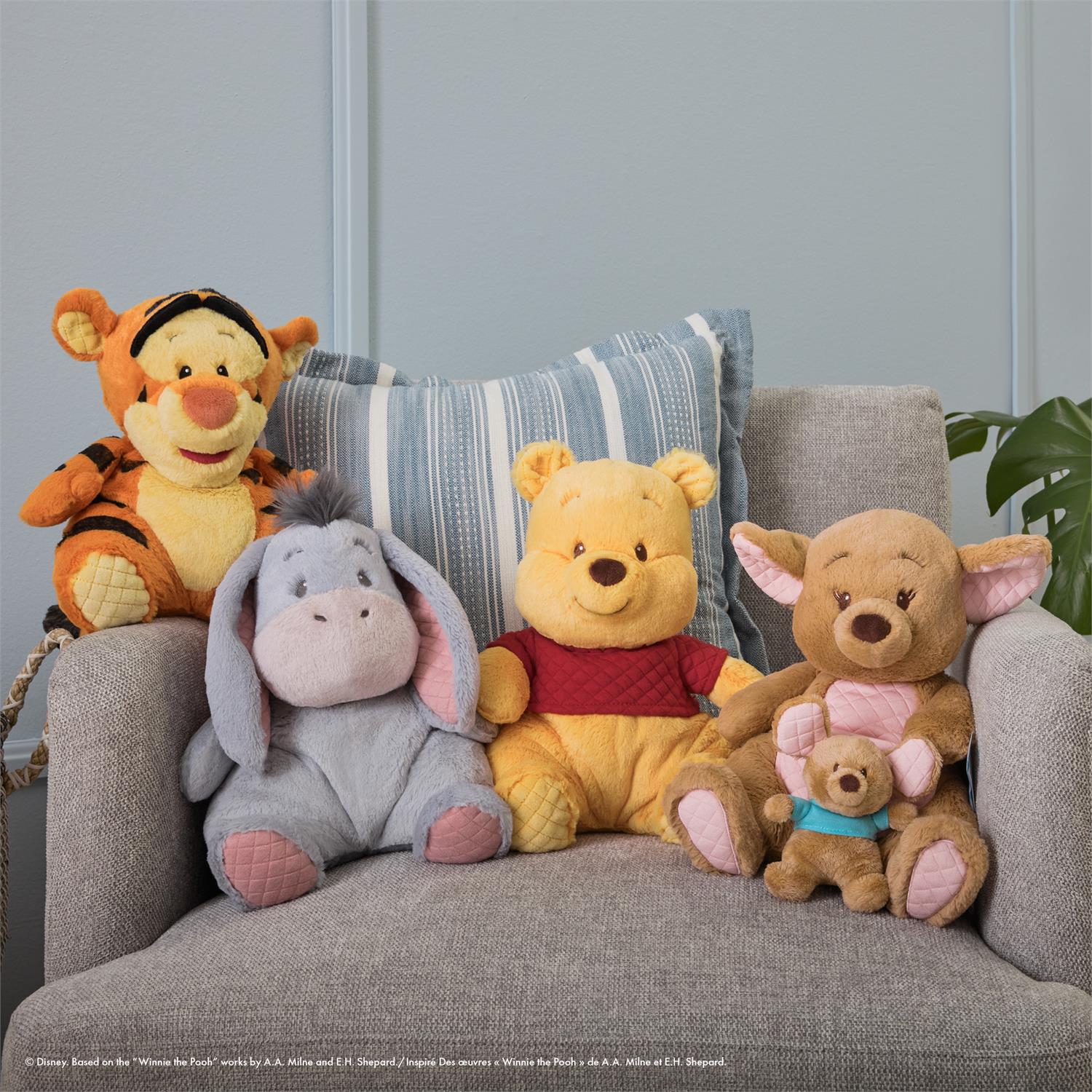 Plush Disney Oh So Snuggly Kanga & Roo by Homeportonline