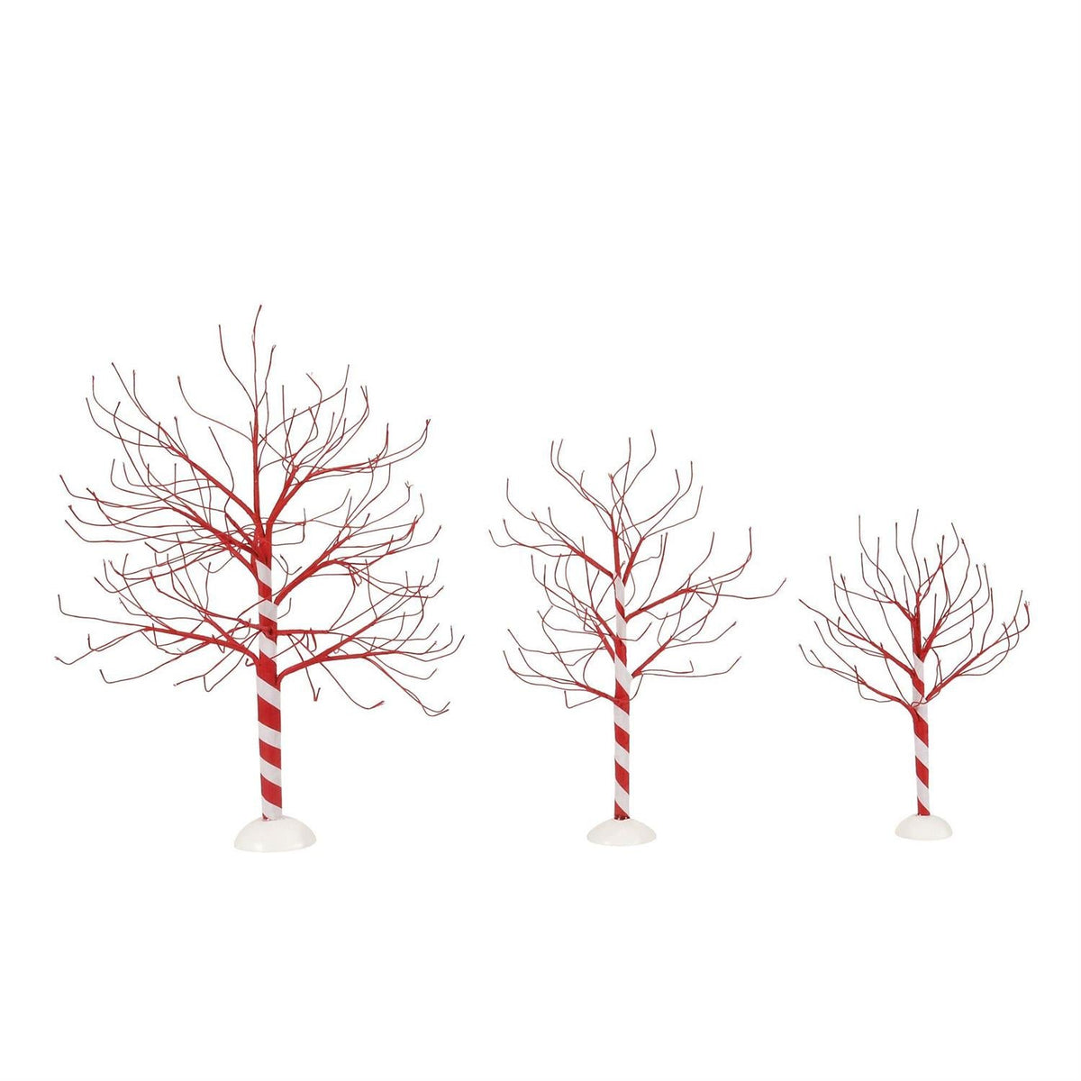 Peppermint Twist Trees - 3 Piece Set