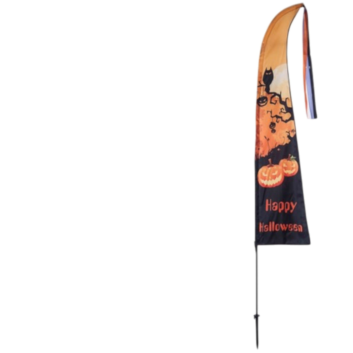 Nylon Happy Halloween Flag