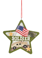 Soldier's Star: Green Fields of Service Ornament