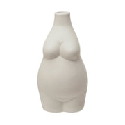 Vase Stoneware Womanly Body White by Homeportonline