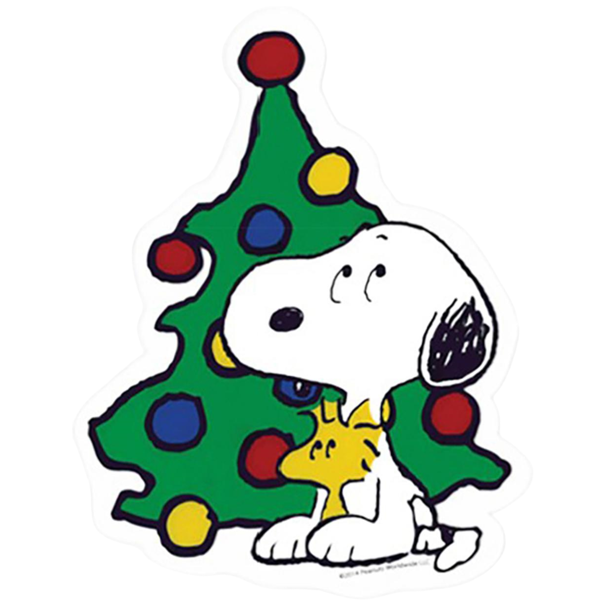Peanuts 2-sided Window Cling -