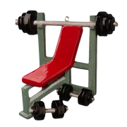 Weight Lifter - Ornament