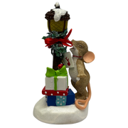 Caroling Mouse Figurine