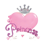 Princess Heart Ornament