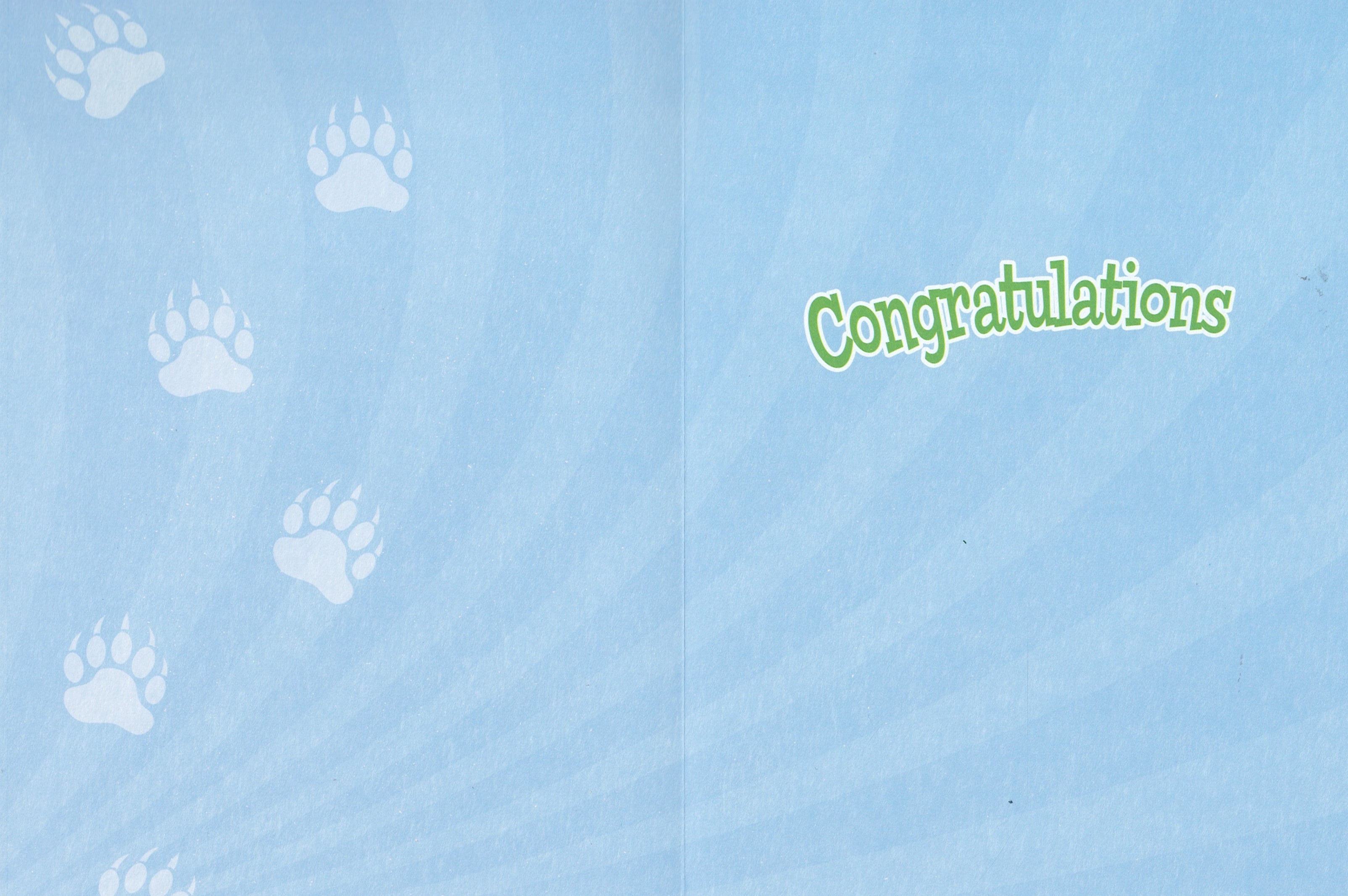 Here's A High Five  - Congratulations Card