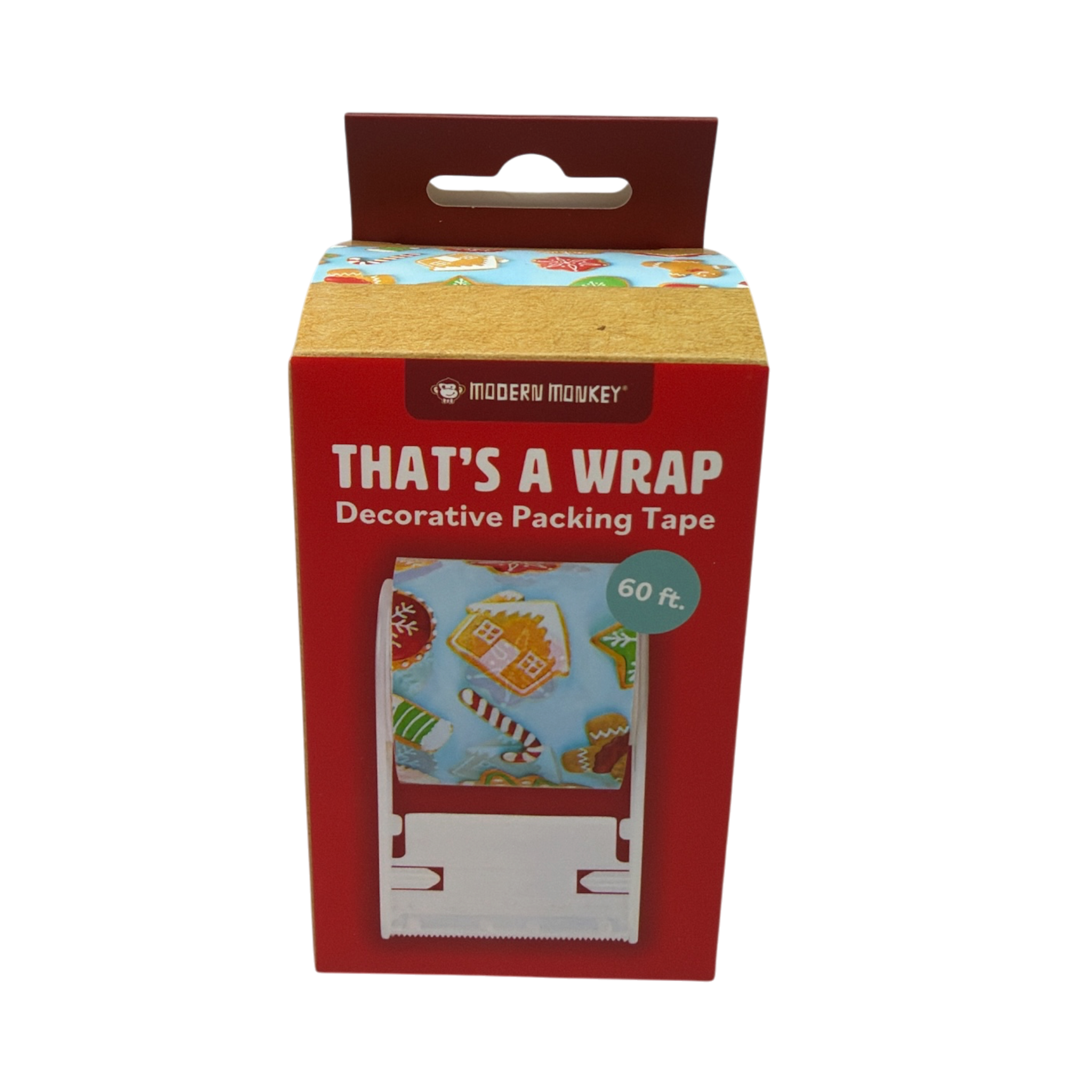 That's A Wrap Decorative Packing Tape - Gingerbread