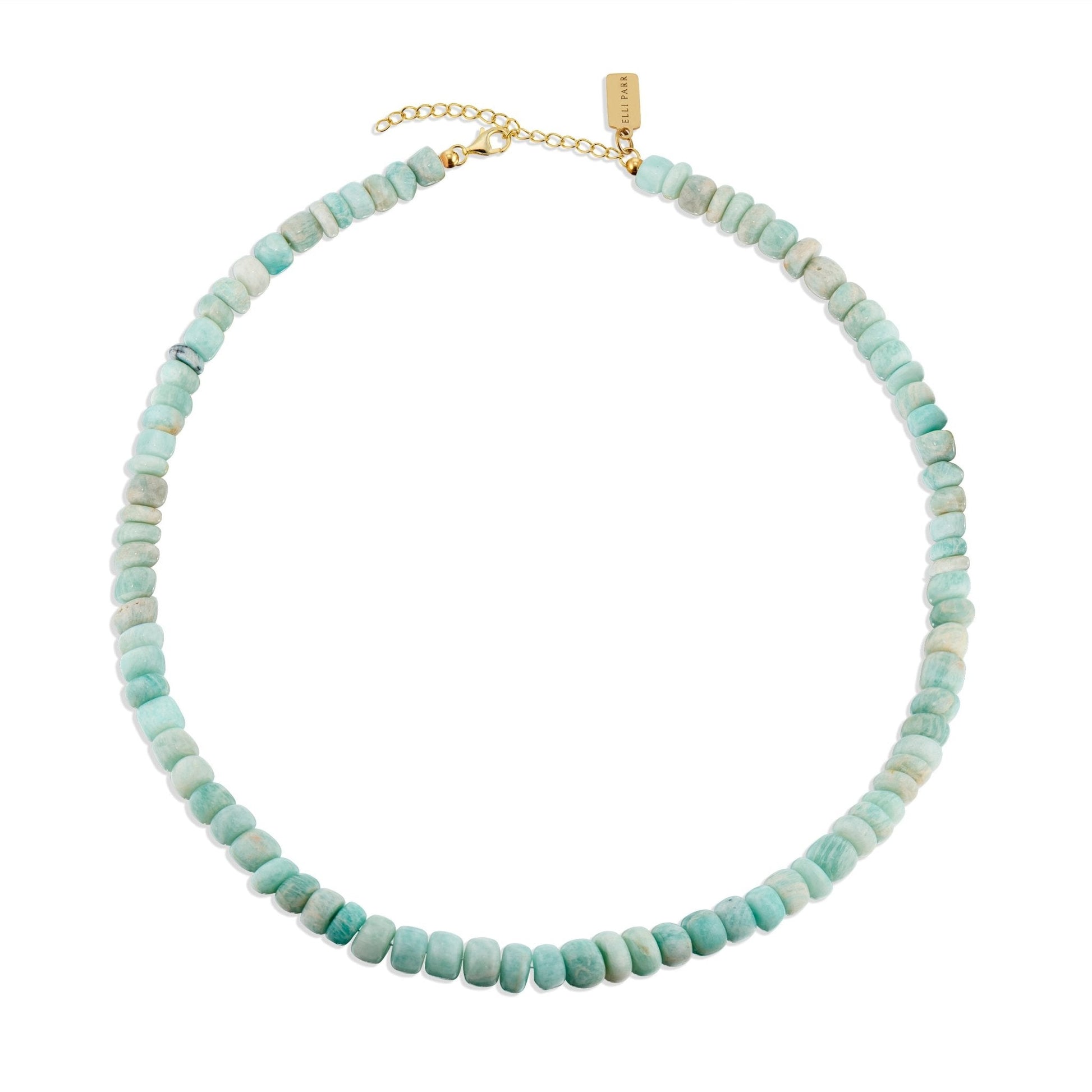 Amazonite Collar Necklace by elliparr
