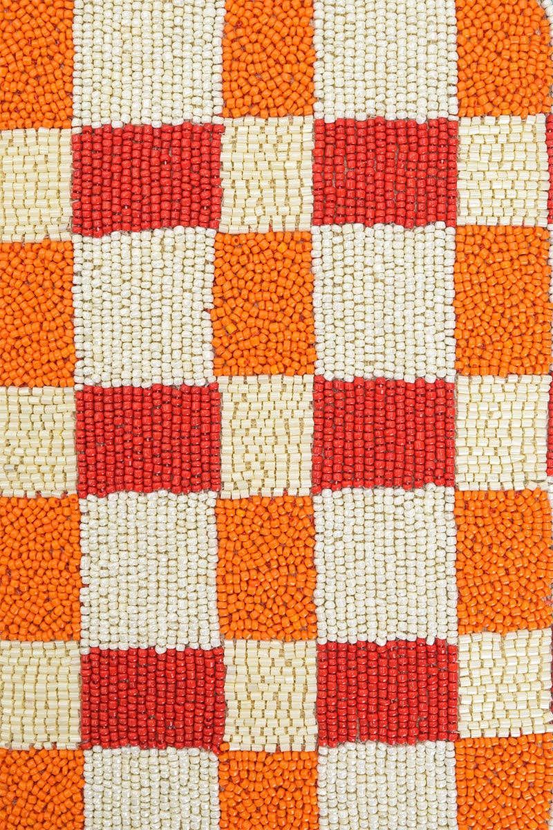 America & Beyond Sunset Check Shoulder Bag by Dear Lucy